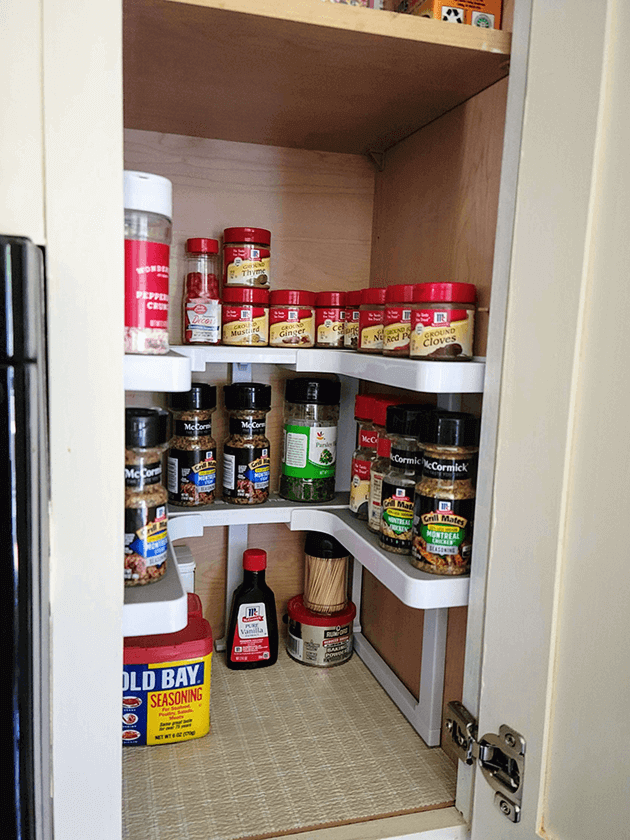 Best Spice Rack Organizer For Your Kitchen Cabinets after side